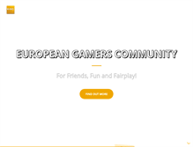 Tablet Screenshot of eu-gamers.com